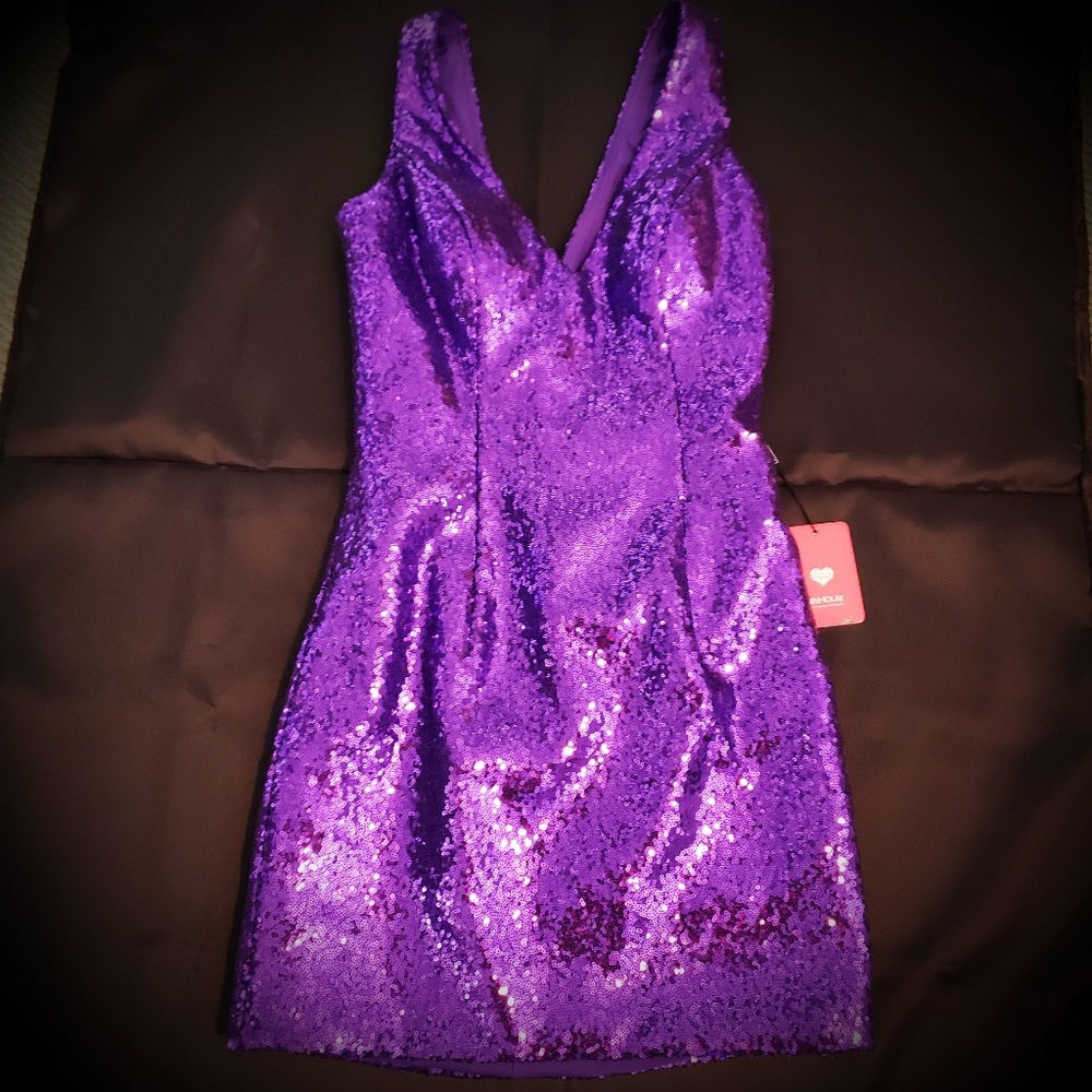 NWT Custom Sequin Dress